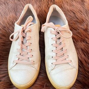 Ecco HydroMax Ladies Leather Golf Sneakers